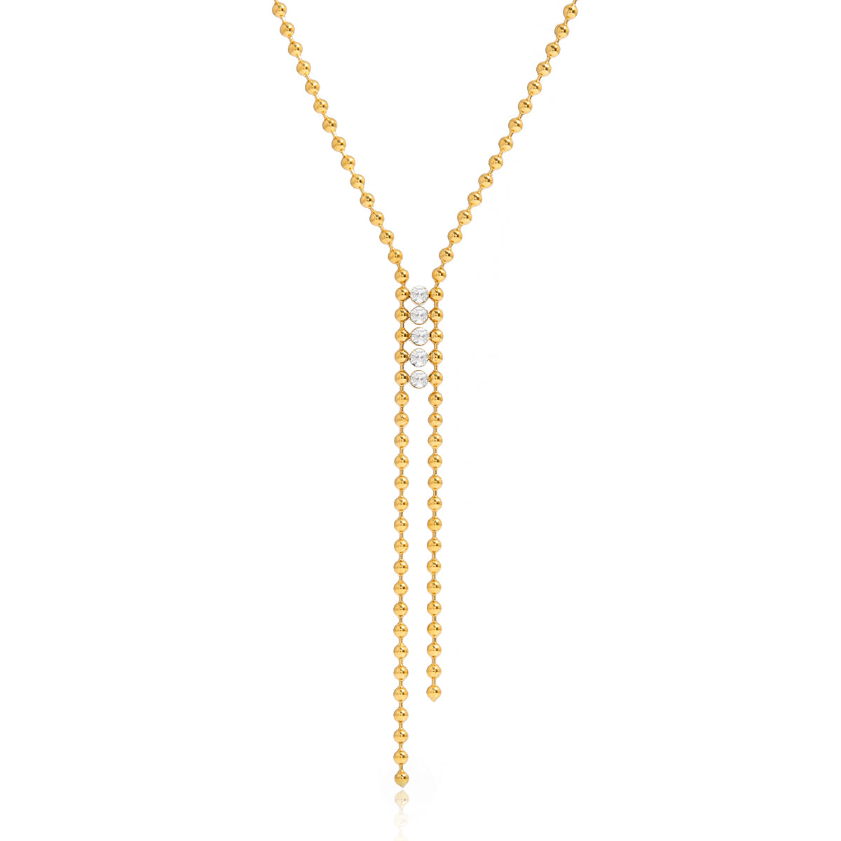 Collier à lignes pavées