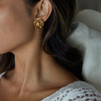 Pretzel bites earrings