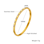 Bracelet à courbe emblématique
