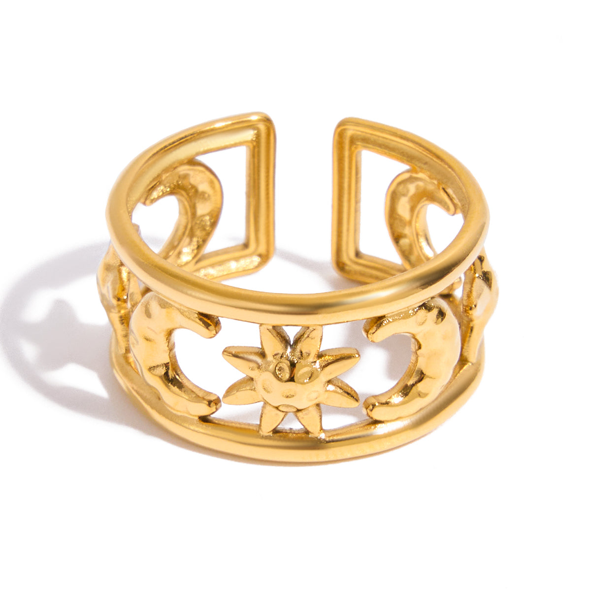 Bague à crête stellaire