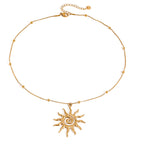 Collier à l'éclat radieux