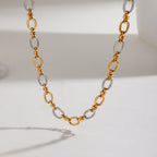Bright link 4 necklace