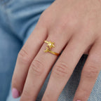 Cosmic duet ring