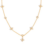 Fleur de Dia necklace