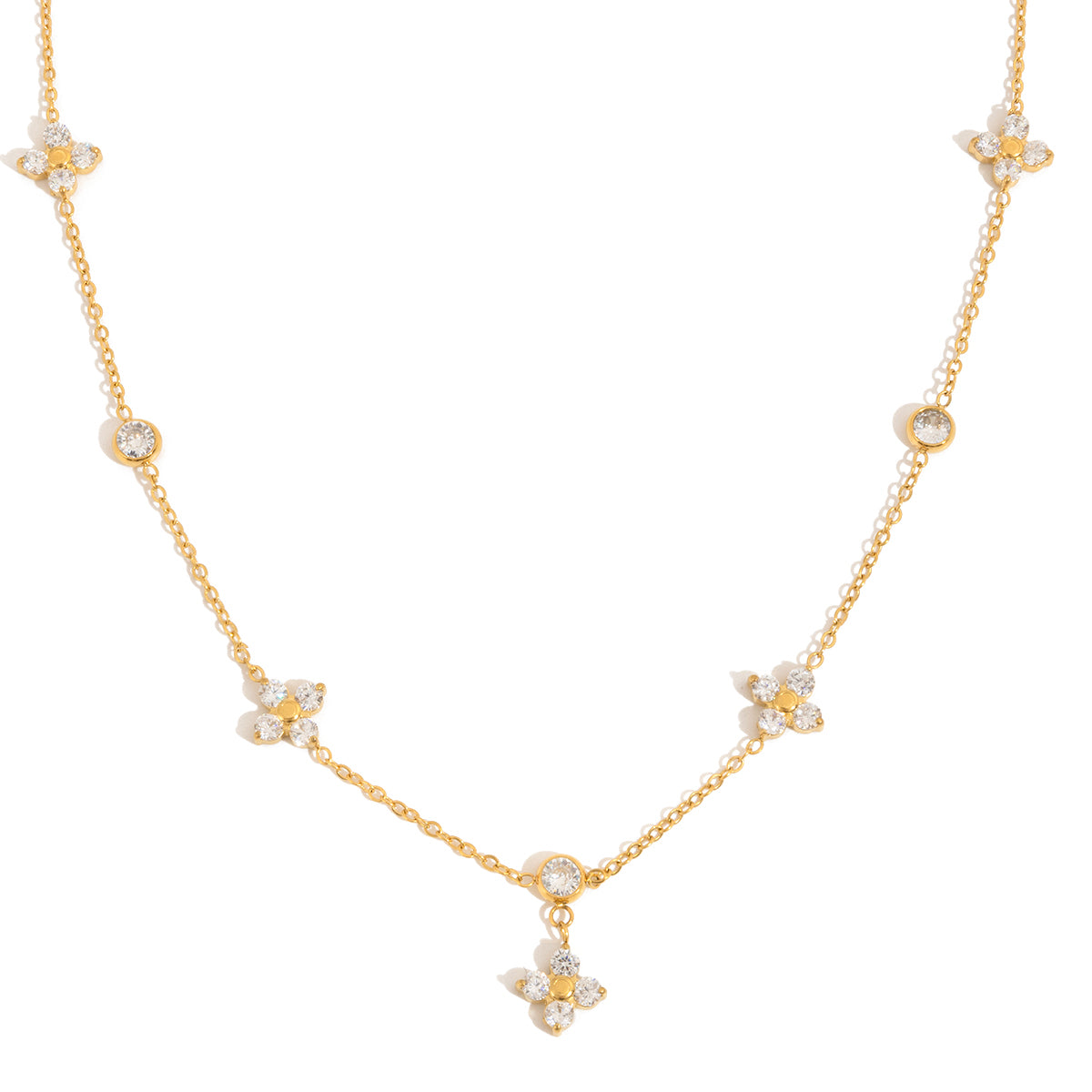 Fleur de Dia necklace