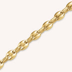 Coffee bean link chain