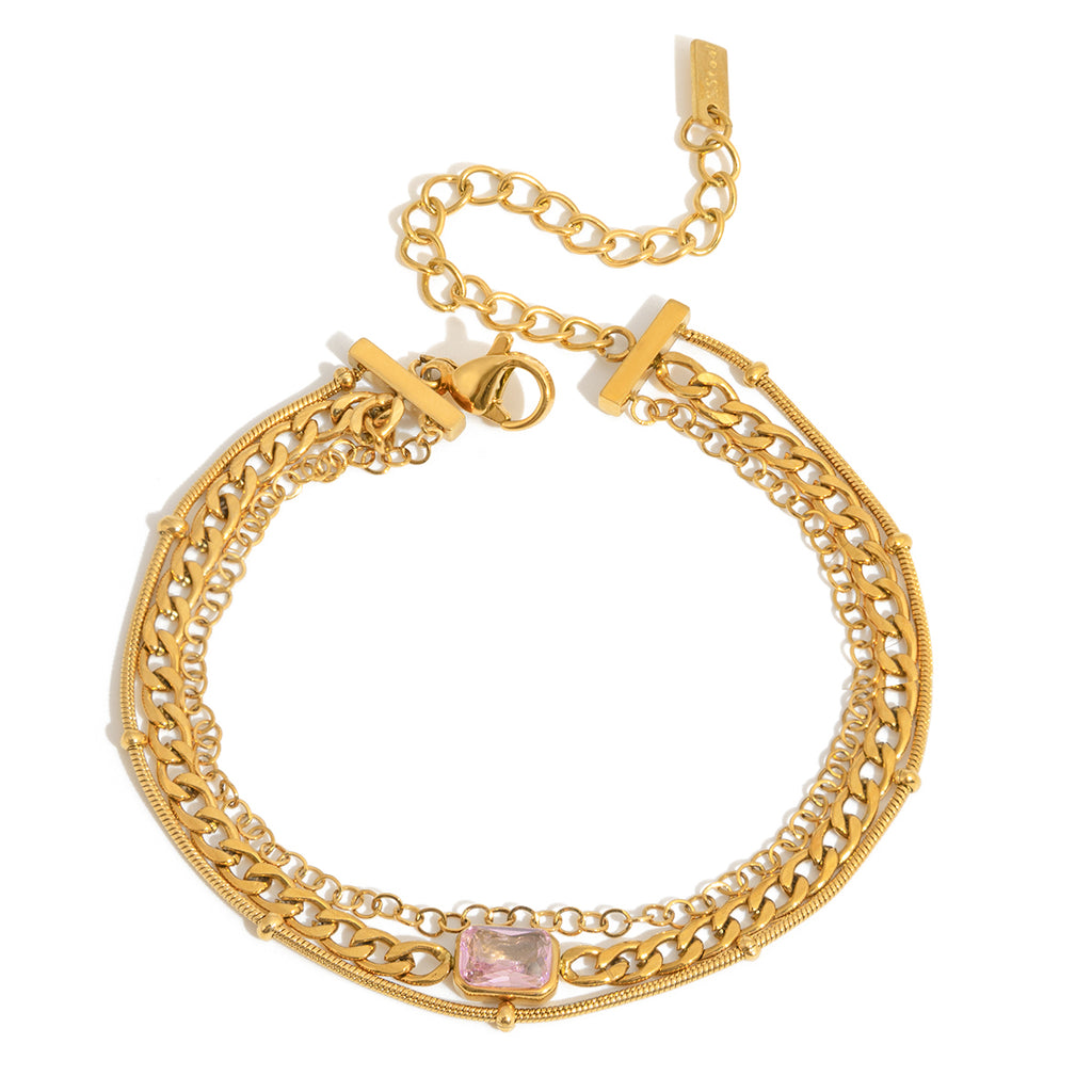 Roseline chain bracelet