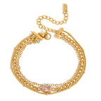 Roseline chain bracelet