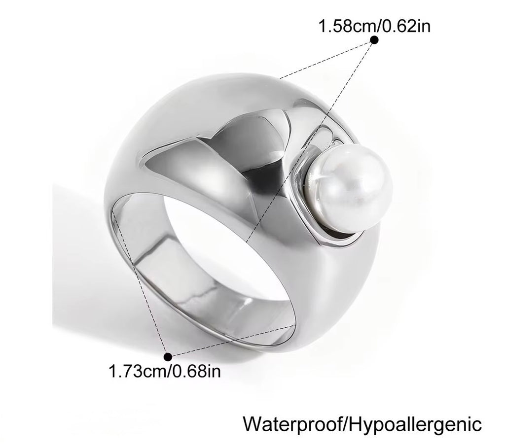 Pearl Dome ring