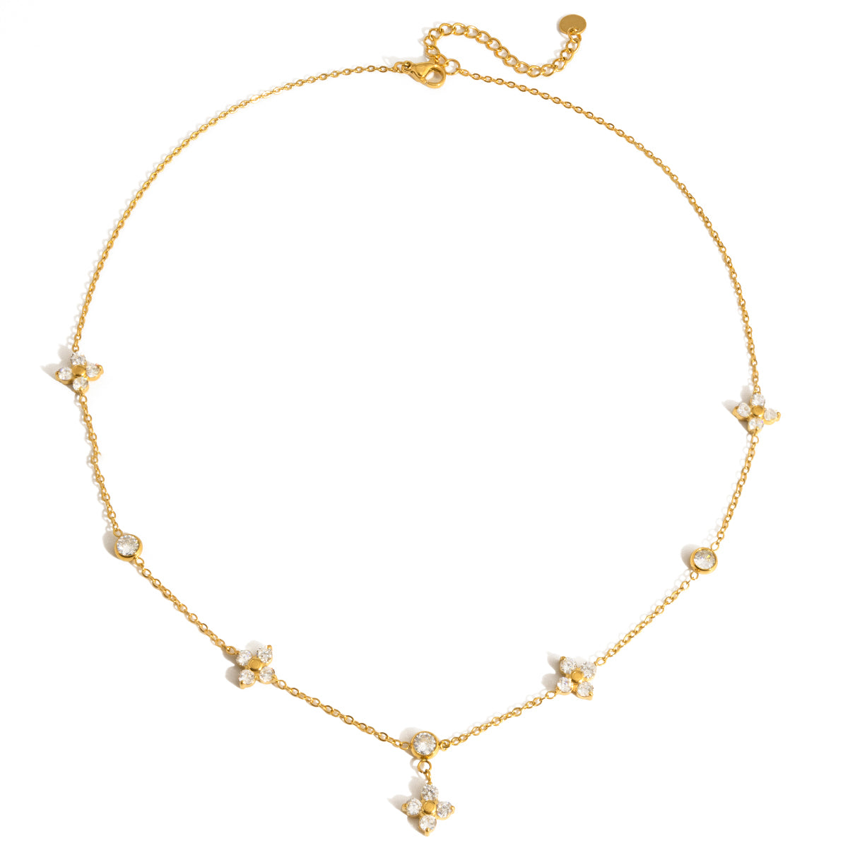 Fleur de Dia necklace