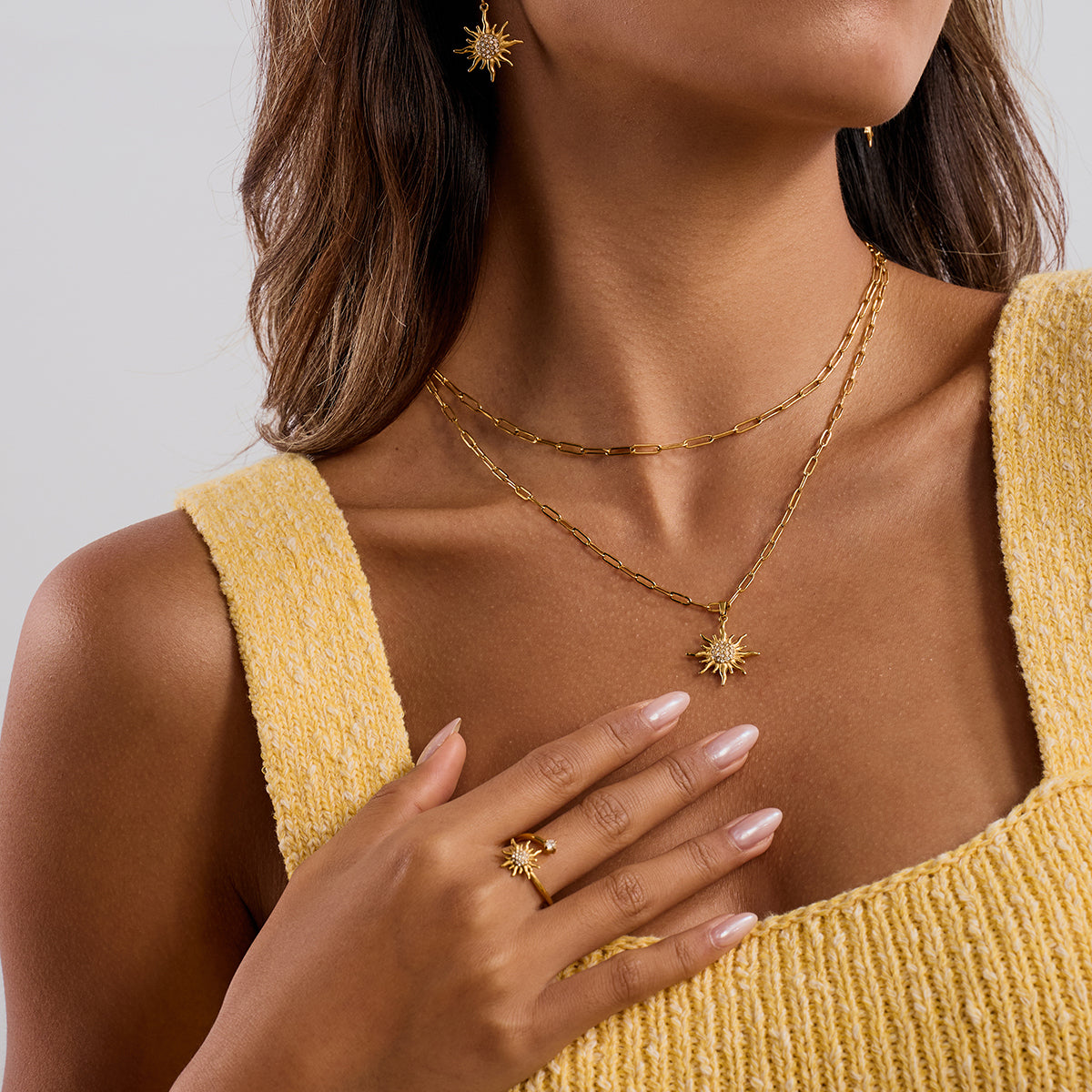 Boucles d'oreilles Blaze Halo