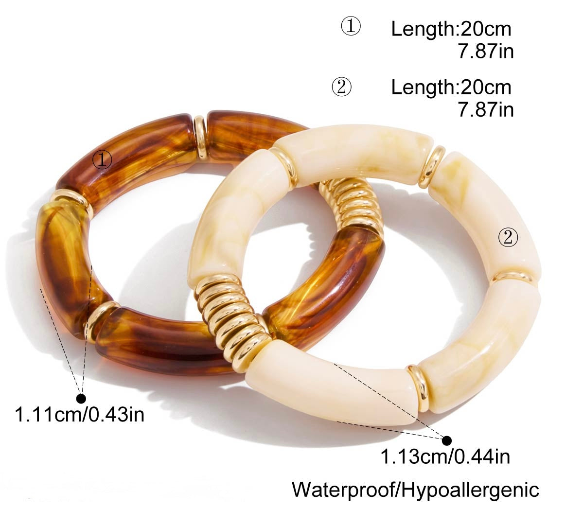 Bracelet Café Latte