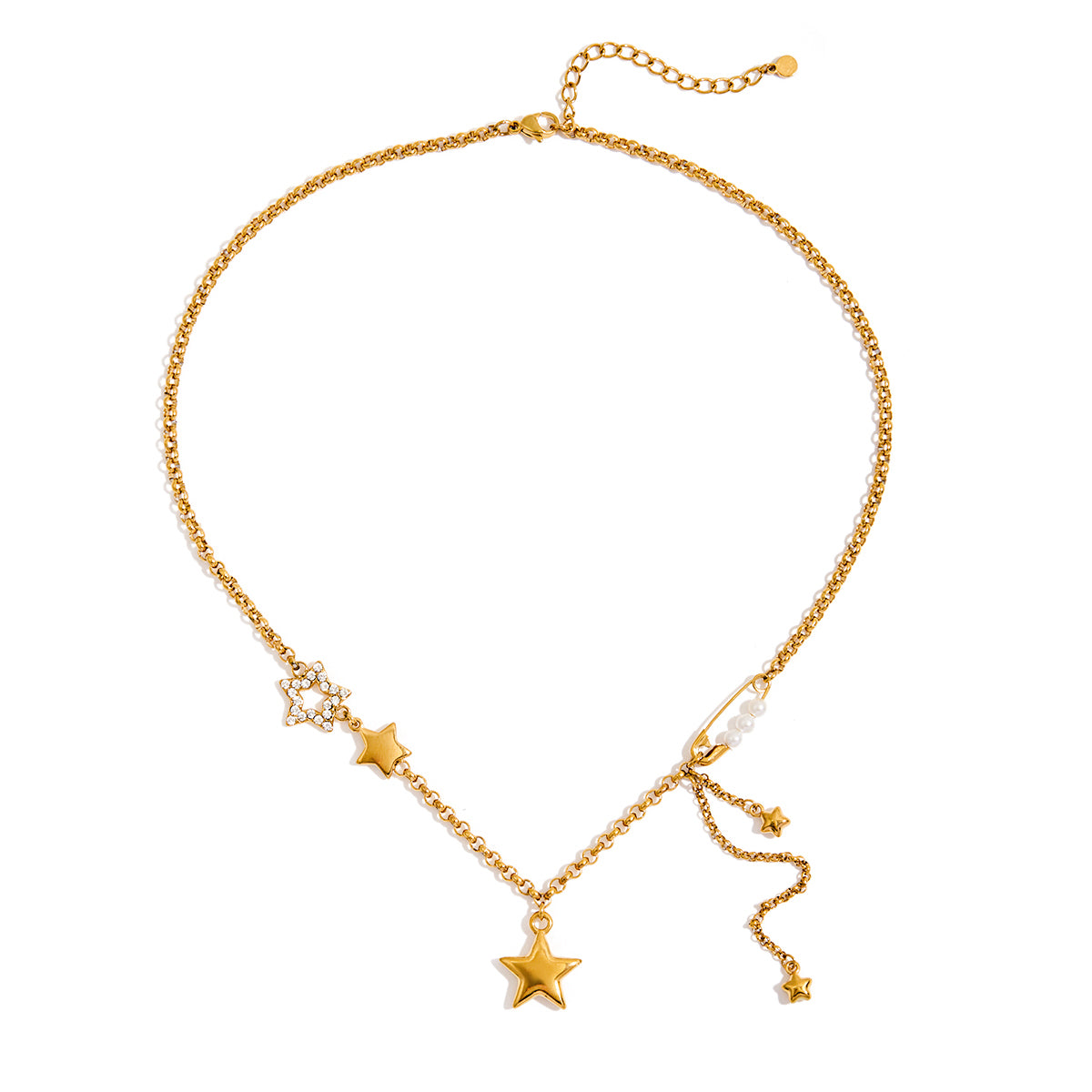 Star stream necklace