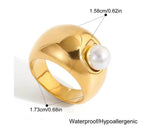 Pearl Dome ring