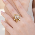 Radiant flare ring
