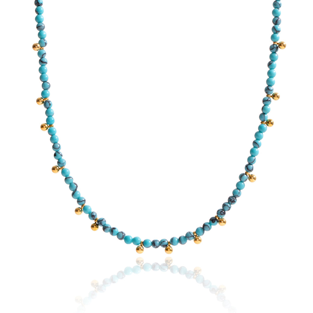 Blu serenade beads string