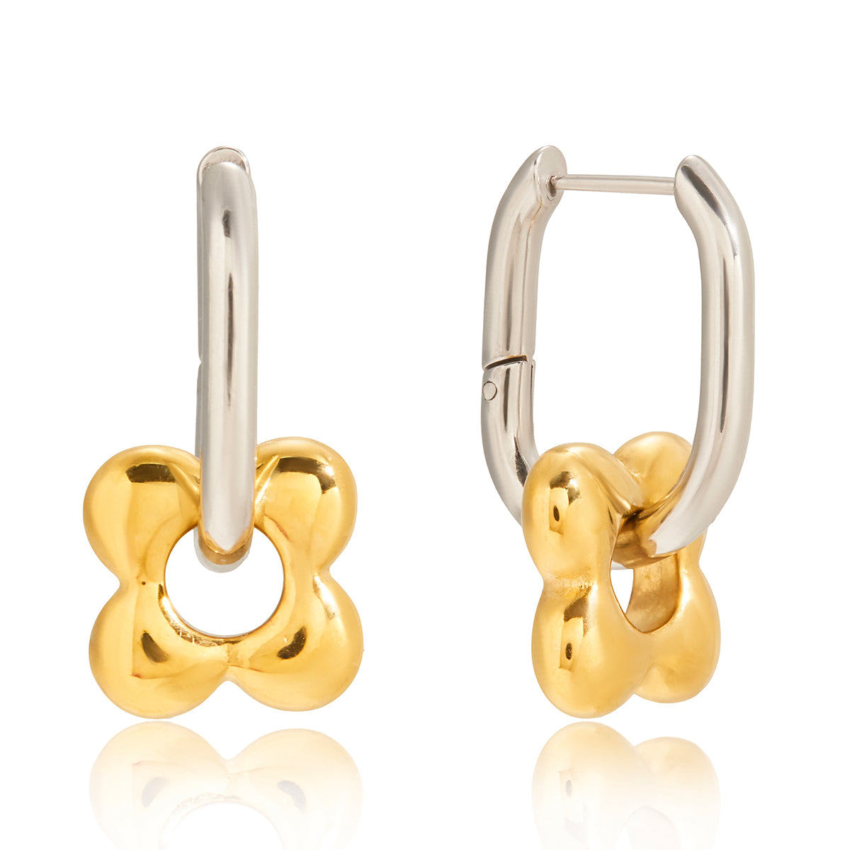 Boucles d'oreilles Duo Fleur