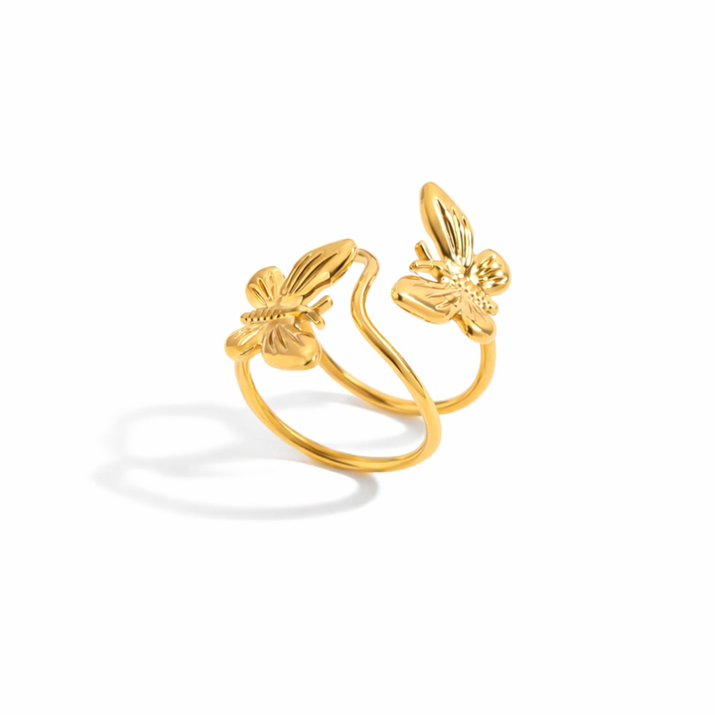 Papillon chic ring