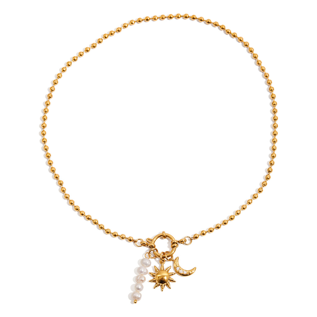 Celestial glow necklace