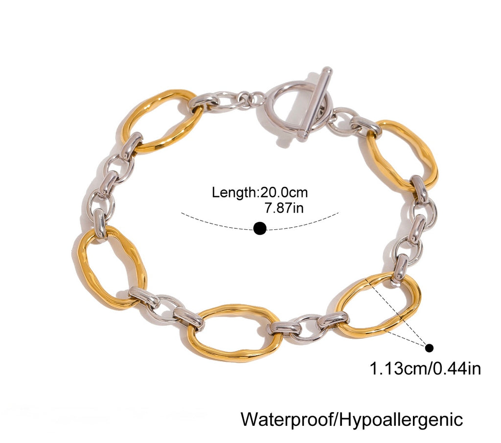 Twig shackles bracelet