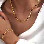 Coffee bean link chain