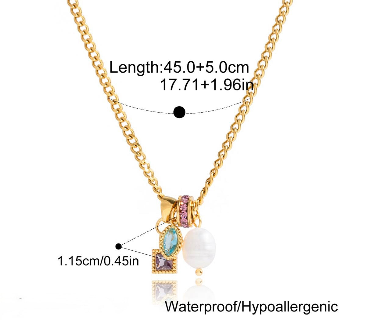 Collier éclaboussure de sucre