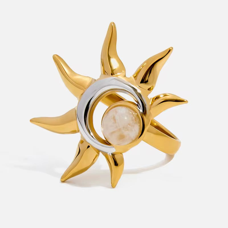 Radiant flare ring
