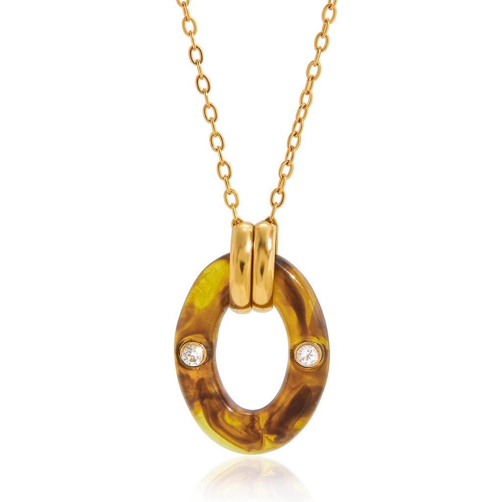 Pendentif Miel éclat