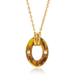 Pendentif Miel éclat