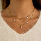 Fleur de Dia necklace
