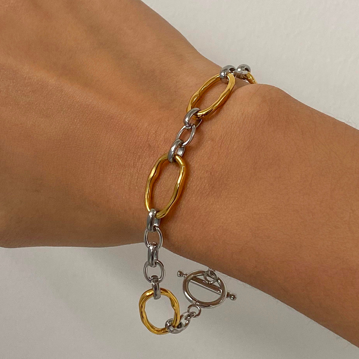 Bracelet à chaînes en brindilles