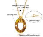 Pendentif Miel éclat