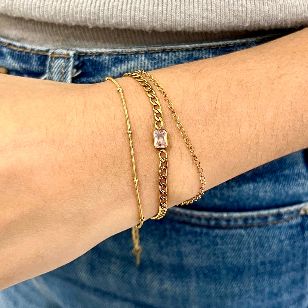 Roseline chain bracelet