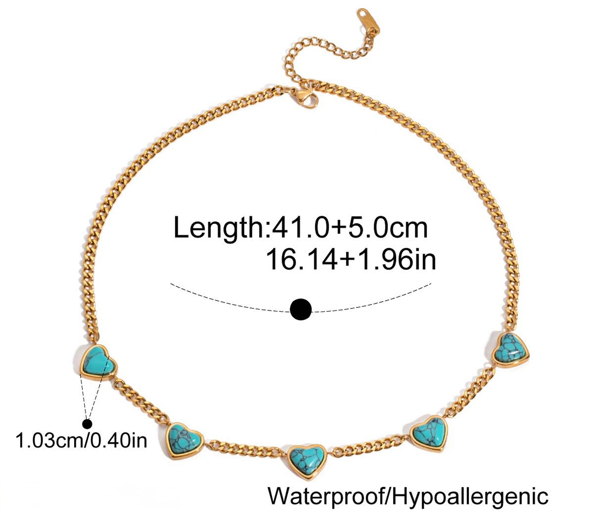 Collier Sérénade Bleu