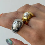 Pearl Dome ring