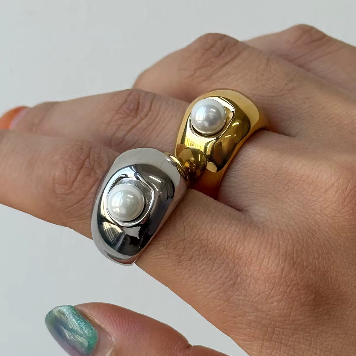 Pearl Dome ring