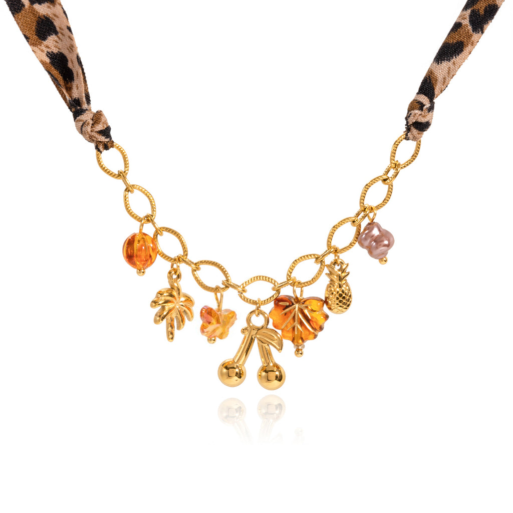Wild honey necklace