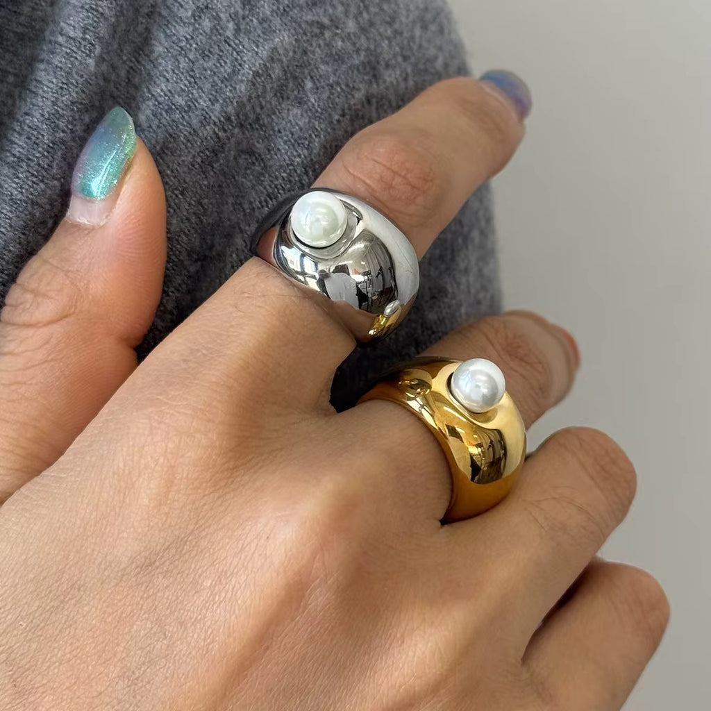 Pearl Dome ring