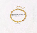 Coffee bean bracelet