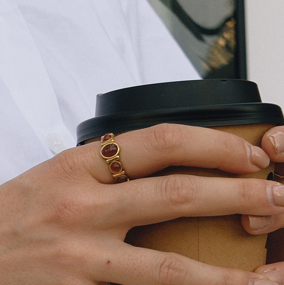 anneau de noix de coco à bulles