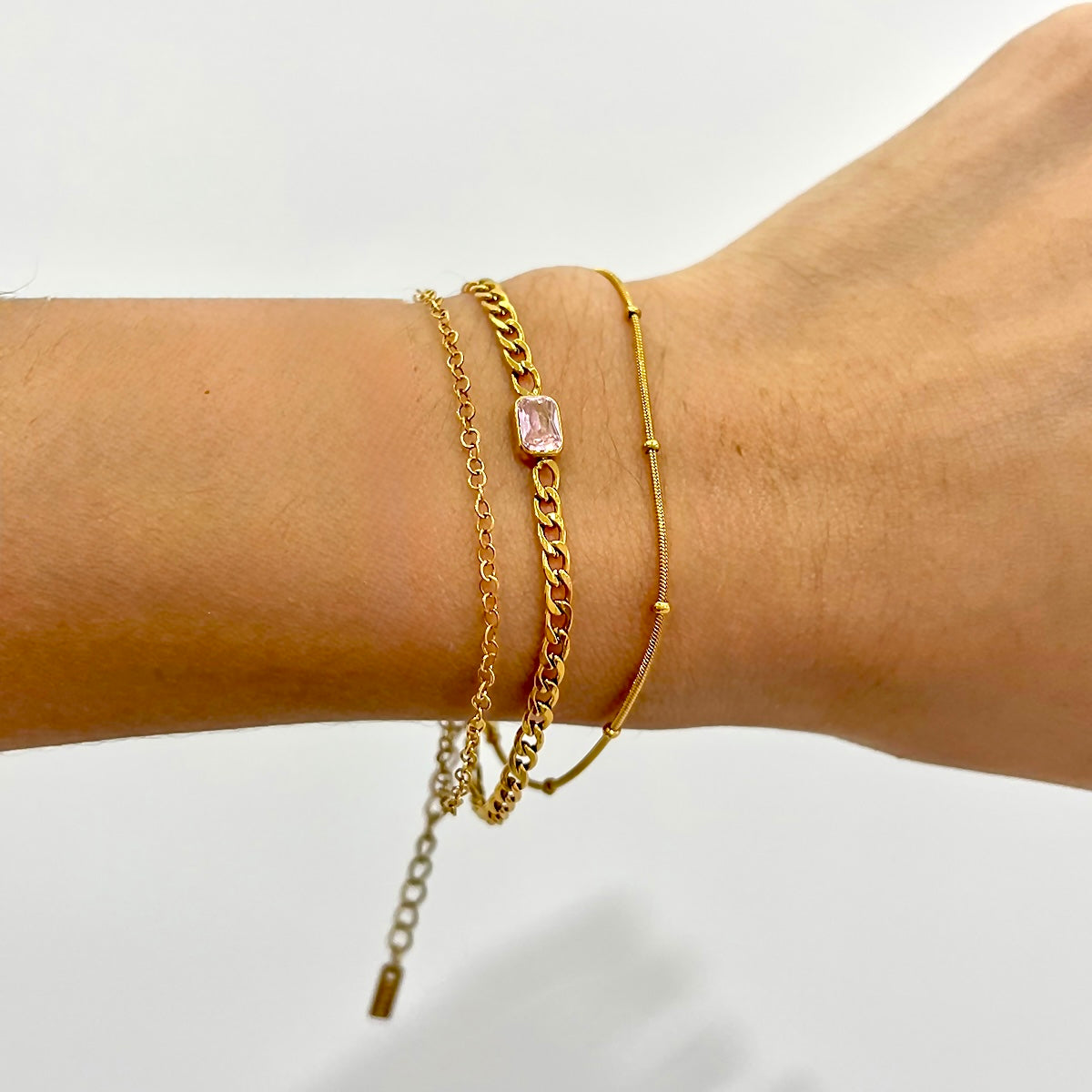 Bracelet à maillons Roseline