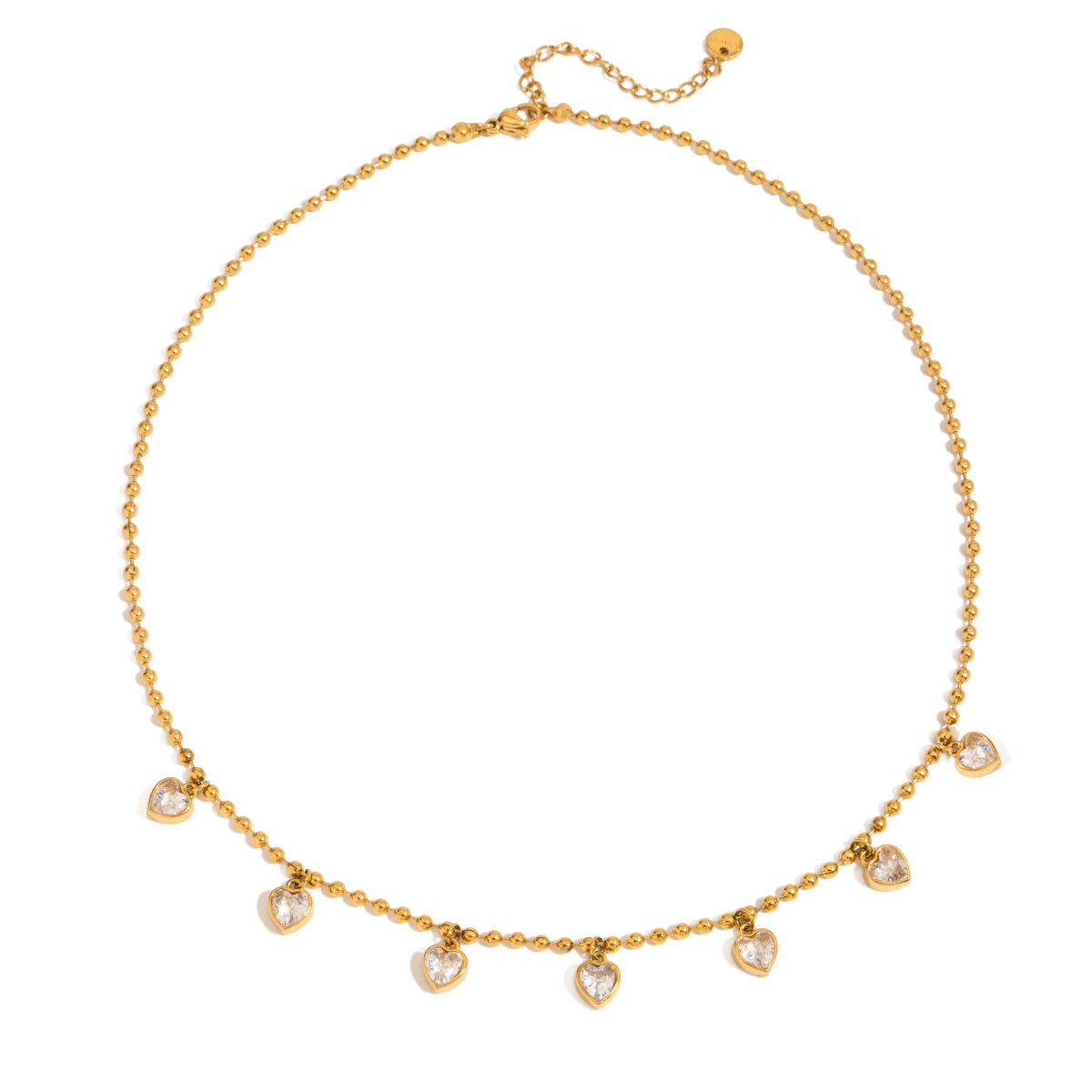 Heart spark necklace