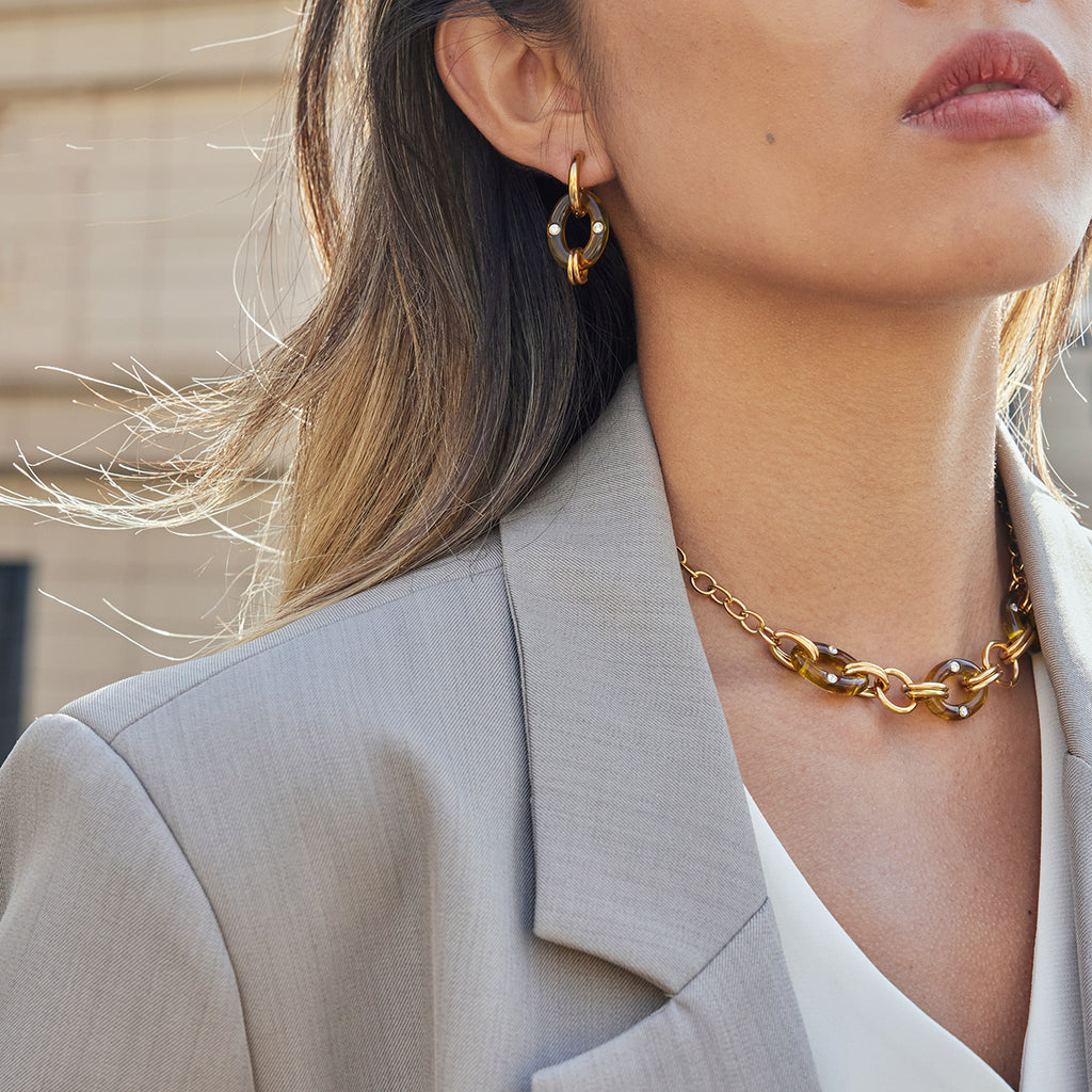 Miel éclat earrings