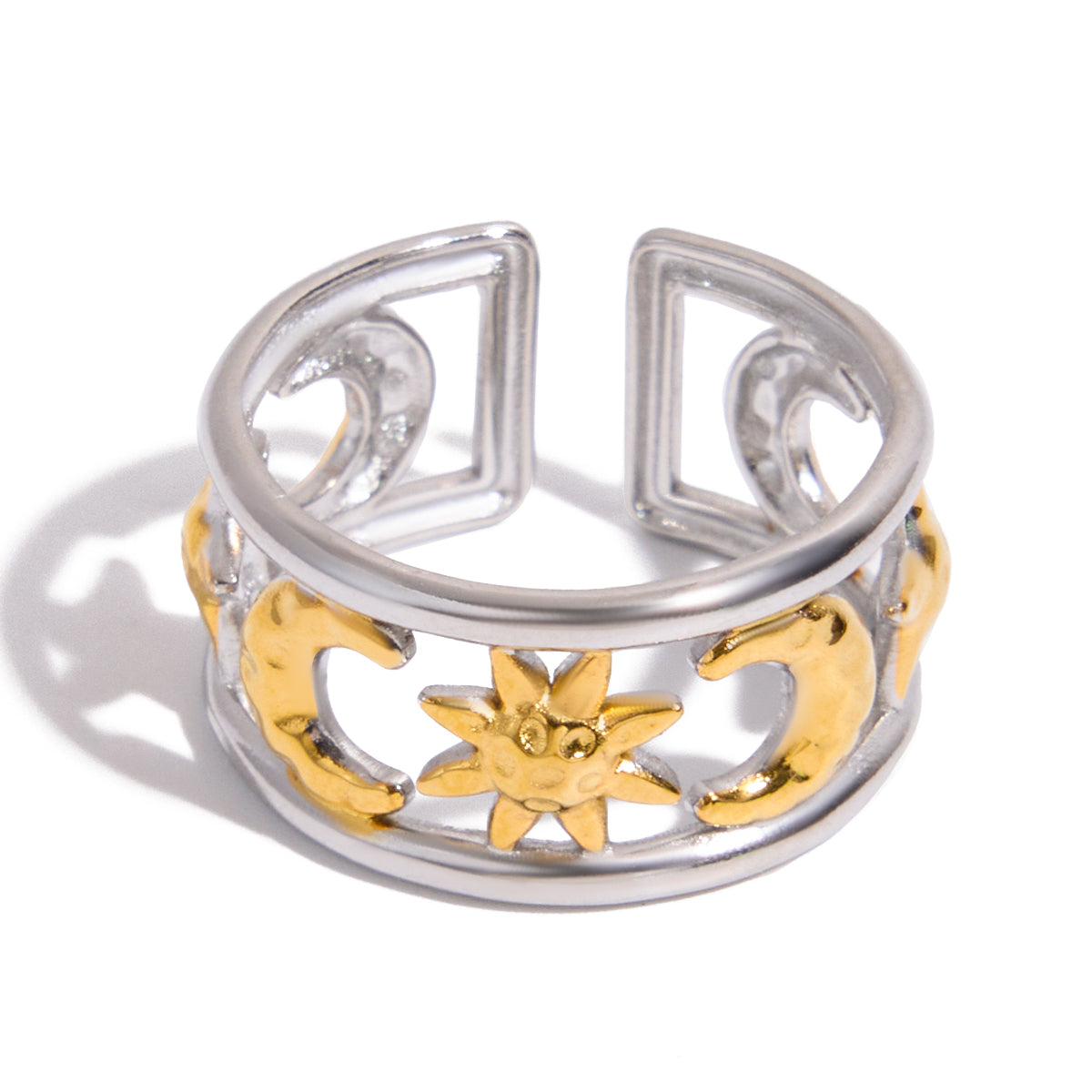 Bague à crête stellaire