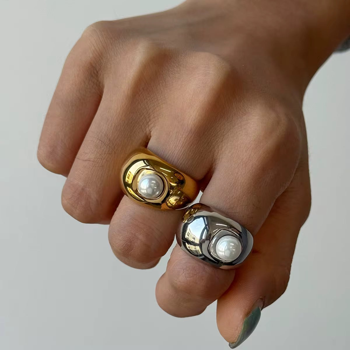 Pearl Dome ring