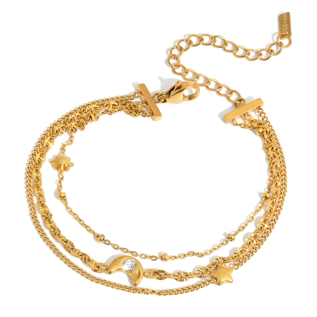 Bracelet à crête stellaire