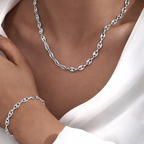 Coffee bean link chain